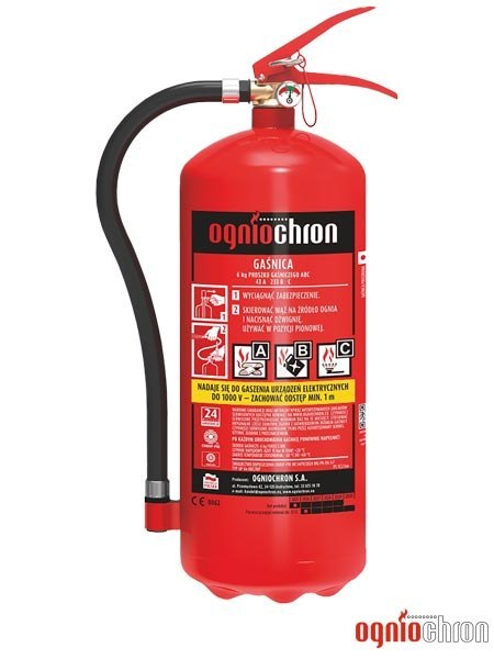 GAŚNICA PROSZKOWA 6 KG