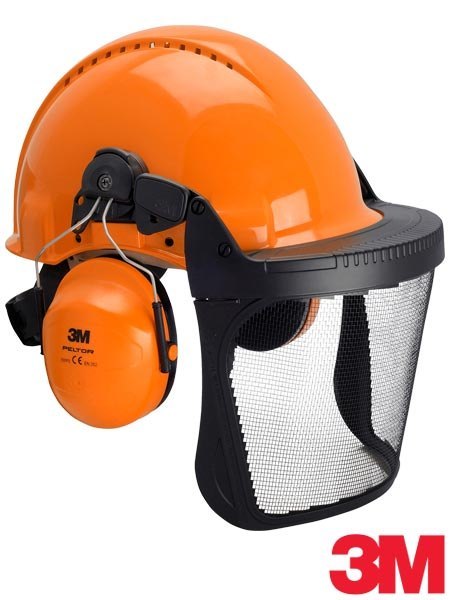 OSŁONA TWARZY Z NAUSZNIKAMI