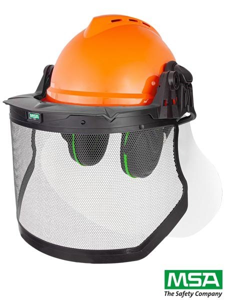 OSŁONA TWARZY Z NAUSZNIKAMI