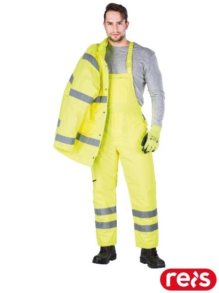 SPODNIE OCHRONNE OGRODNICZKI OCIEPLANE