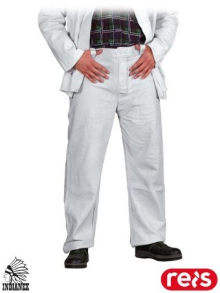 SPODNIE OCHRONNE SKÓRZANE DLA SPAWACZY