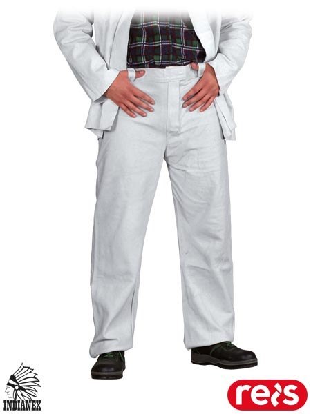 SPODNIE OCHRONNE SKÓRZANE DLA SPAWACZY