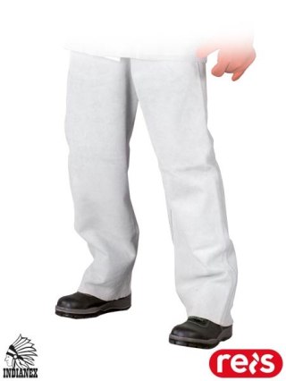 SPODNIE OCHRONNE SKÓRZANE DLA SPAWACZY