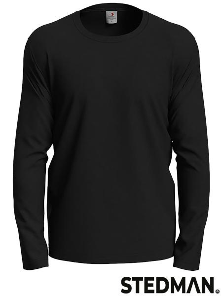 T-SHIRT MĘSKI Z DŁUGIM RĘKAWEM