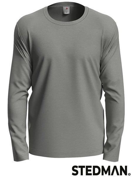 T-SHIRT MĘSKI Z DŁUGIM RĘKAWEM