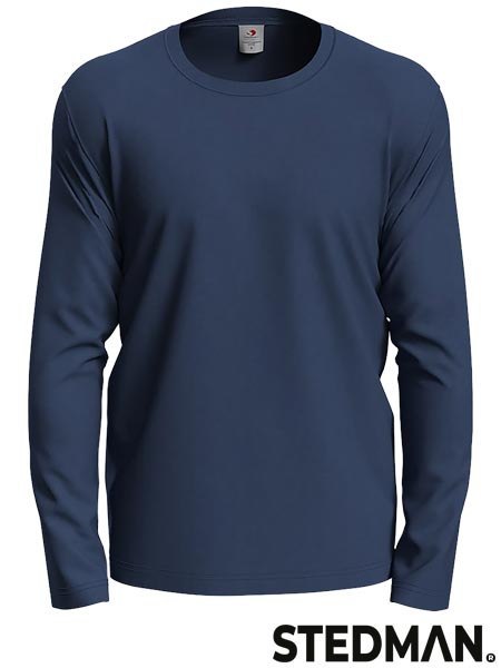 T-SHIRT MĘSKI Z DŁUGIM RĘKAWEM