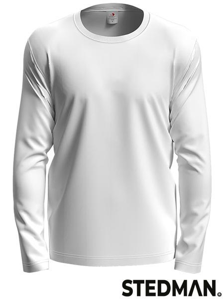 T-SHIRT MĘSKI Z DŁUGIM RĘKAWEM