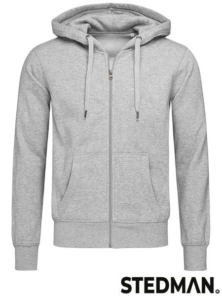 BLUZA MĘSKA ROZPINANA Z KAPTUREM