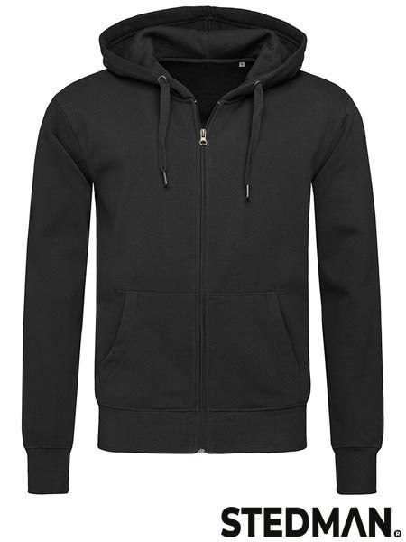 BLUZA MĘSKA ROZPINANA Z KAPTUREM