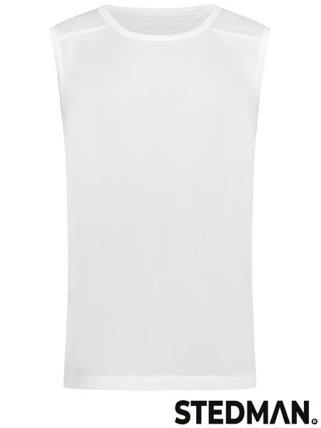 T-SHIRT MĘSKI BEZ RĘKAWÓW