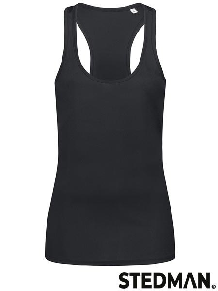 T-SHIRT DAMSKI BEZ RĘKAWÓW