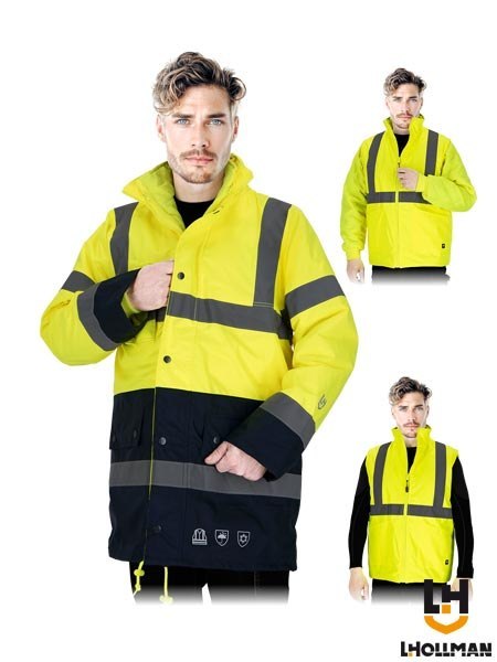 KURTKA OCHRONNA OCIEPLANA