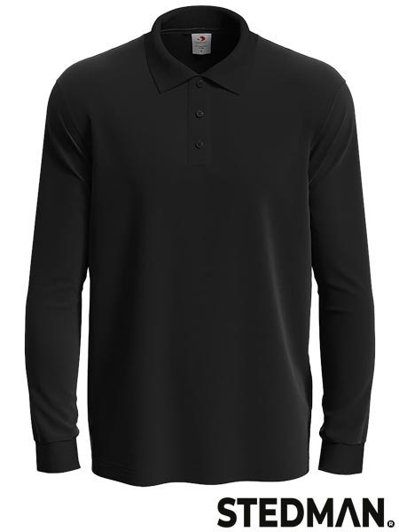 POLO MĘSKIE Z DŁUGIM RĘKAWEM