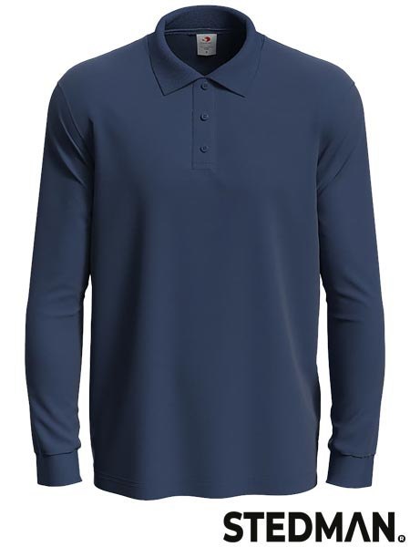 POLO MĘSKIE Z DŁUGIM RĘKAWEM