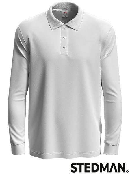 POLO MĘSKIE Z DŁUGIM RĘKAWEM