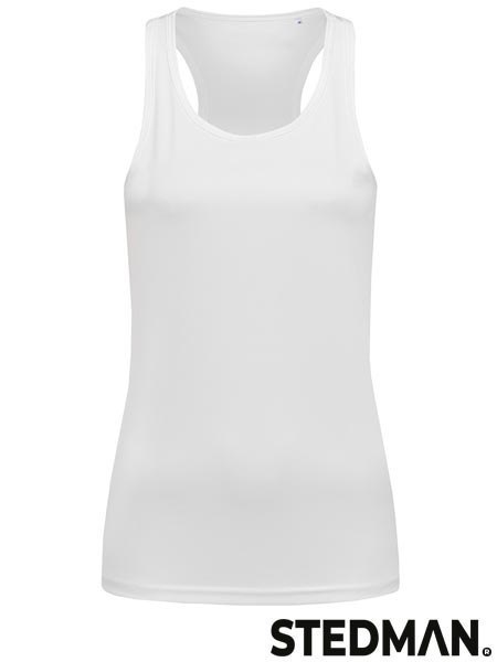 T-SHIRT DAMSKI BEZ RĘKAWÓW