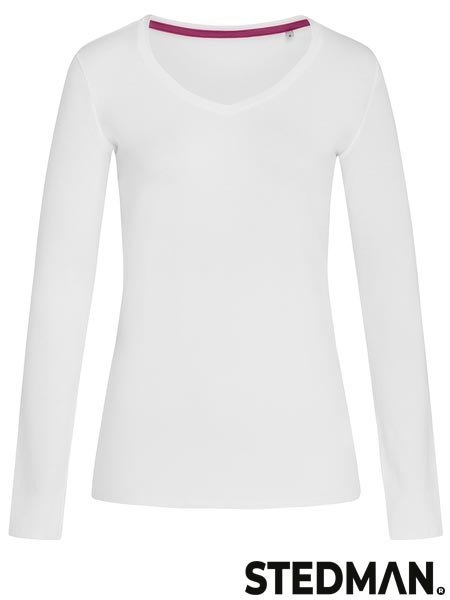 T-SHIRT DAMSKI Z DŁUGIM RĘKAWEM