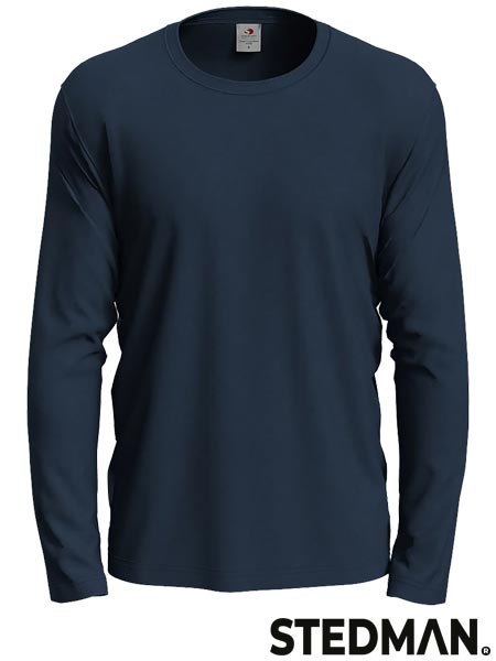 T-SHIRT MĘSKI Z DŁUGIM RĘKAWEM