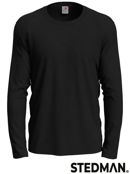 T-SHIRT MĘSKI Z DŁUGIM RĘKAWEM