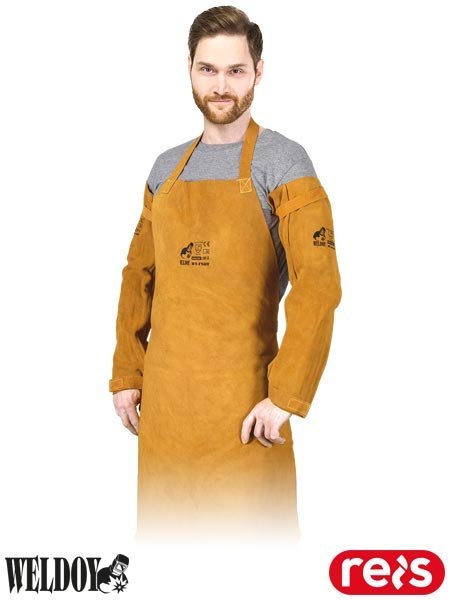 RĘKAW OCHRONNY SKÓRZANY DLA SPAWACZY