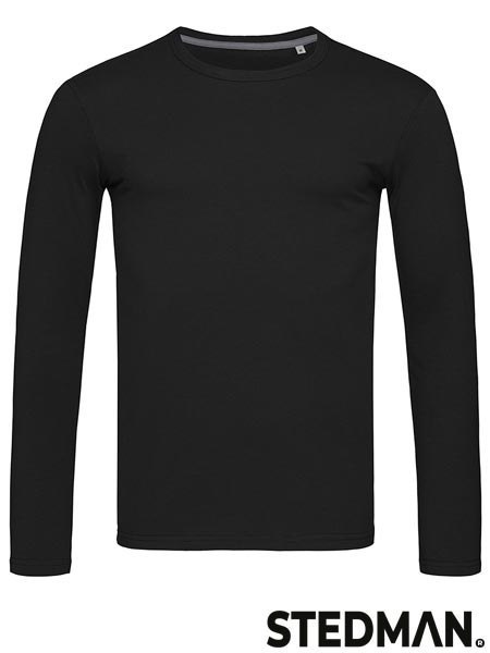 T-SHIRT MĘSKI Z DŁUGIM RĘKAWEM