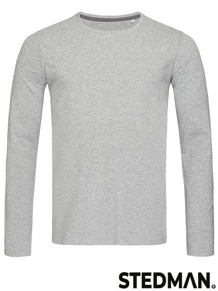 T-SHIRT MĘSKI Z DŁUGIM RĘKAWEM