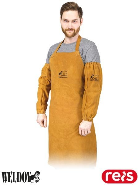 ZARĘKAWEK OCHRONNY SKÓRZANY DLA SPAWACZY