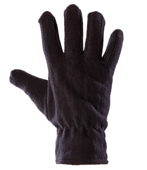 ALASKA RĘKAWICZKI POLAR CZARNE MĘSKIE