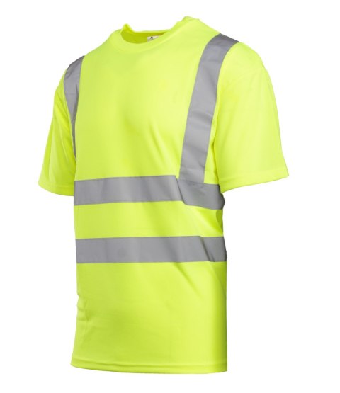 KOSZULKA Z PASAMI ODBLASKOWYMI KAT.II KL.2 BF009