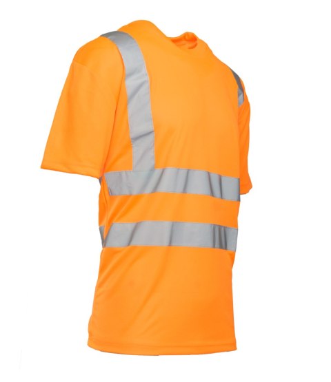 KOSZULKA Z PASAMI ODBLASKOWYMI KAT.II KL.2 BF009