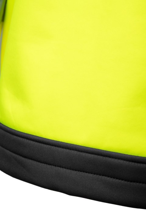 SOFTSHELL WSTAWKA GRANAT BF005 Z PASAMI ODBLASK. KAT 2 klasa2