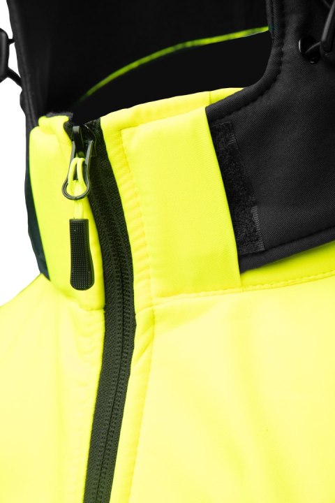 SOFTSHELL WSTAWKA GRANAT BF005 Z PASAMI ODBLASK. KAT 2 klasa2