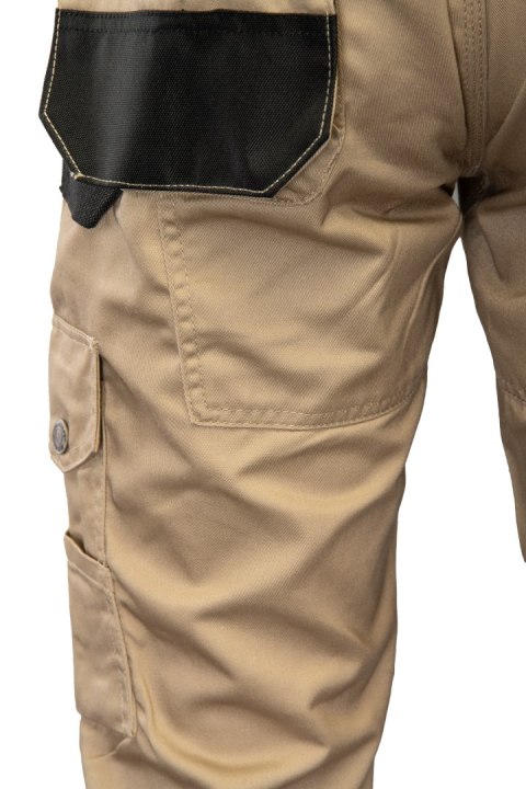 SPODNIE OGRODNICZKI BEŻOWY