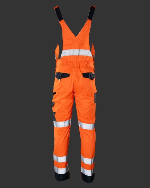 SPODNIE OGRODNICZKI WSTAWKA GRANAT KAT.II KL. 2