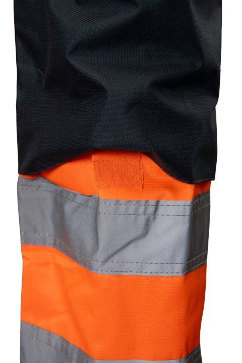 SPODNIE OGRODNICZKI WSTAWKA GRANAT KAT.II KL. 2