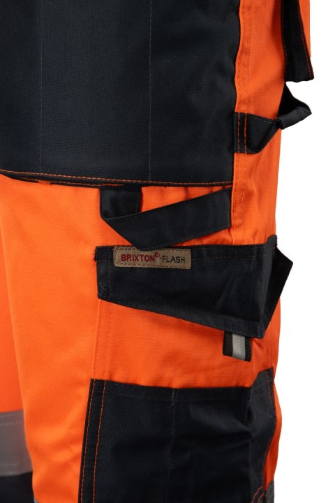 SPODNIE OGRODNICZKI WSTAWKA GRANAT KAT.II KL. 2