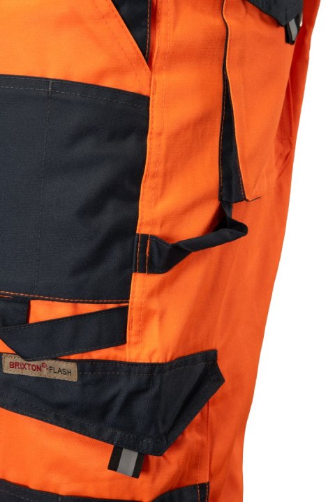 SPODNIE OGRODNICZKI WSTAWKA GRANAT KAT.II KL. 2