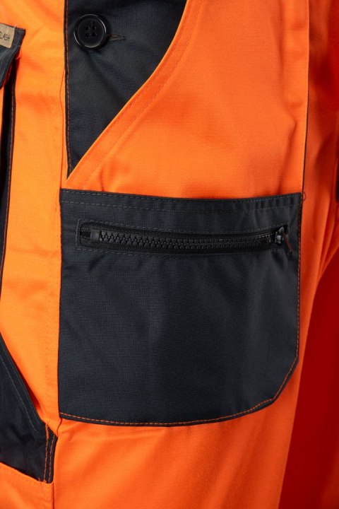 SPODNIE OGRODNICZKI WSTAWKA GRANAT KAT.II KL. 2