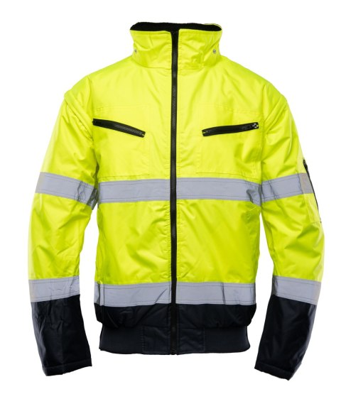 BOMBER HI-VI 2W1 - KAT.II KLASA 3 wstawka kolor