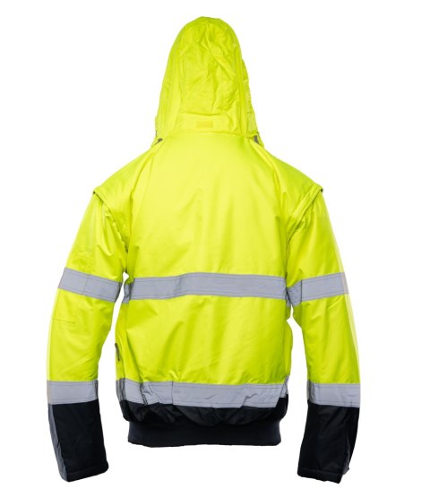 BOMBER HI-VI 2W1 - KAT.II KLASA 3 wstawka kolor