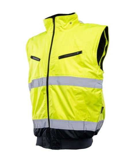 BOMBER HI-VI 2W1 - KAT.II KLASA 3 wstawka kolor