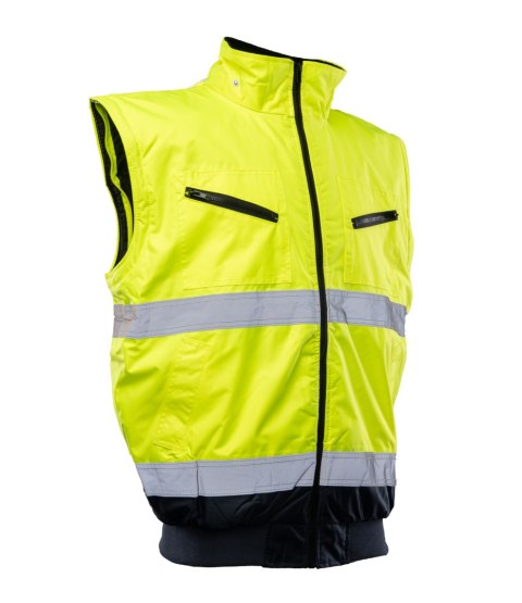 BOMBER HI-VI 2W1 - KAT.II KLASA 3 wstawka kolor