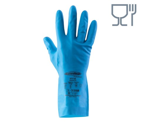 GUMOWE FLOKOWANE EF-F-06 Niebieskie