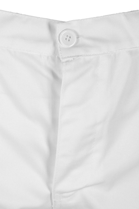 SPODNIE DO PASA - BIAŁE