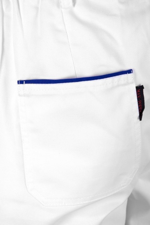 SPODNIE DO PASA - BIAŁE