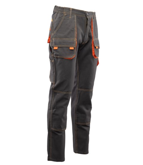 SPODNIE DO PASA CIEMNA STAL