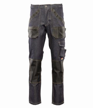 SPODNIE DO PASA JEANS BAWEŁNA/SPANDEX