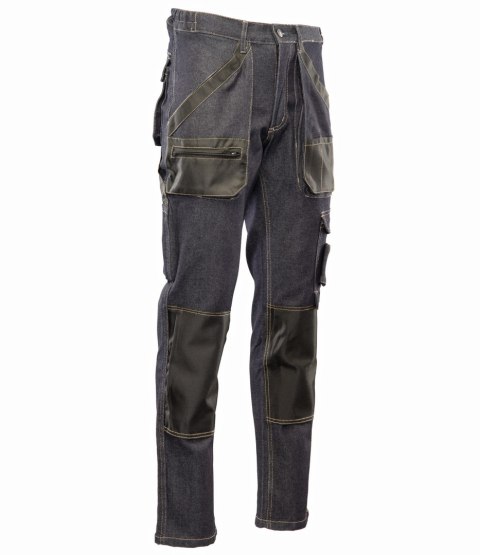 SPODNIE DO PASA JEANS BAWEŁNA/SPANDEX