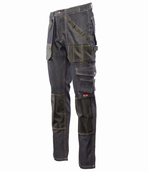 SPODNIE DO PASA JEANS BAWEŁNA/SPANDEX