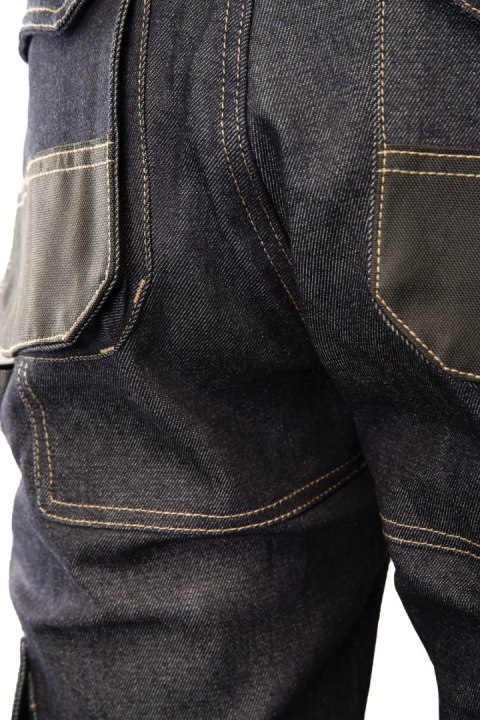 SPODNIE DO PASA JEANS BAWEŁNA/SPANDEX